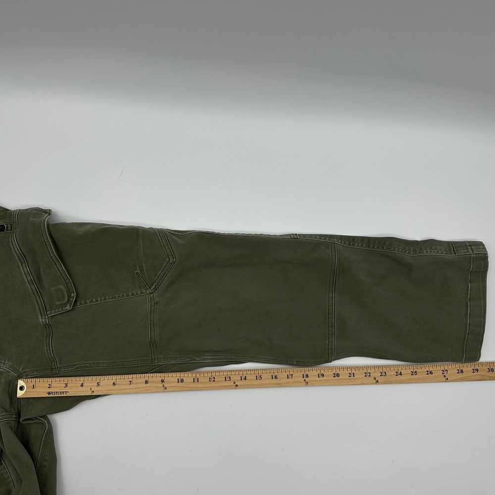 Alaskan Hardgear Duluth Trading Co Relaxed Fit Cargo Pants Men 36x30 Olive Green - Picture 9 of 16